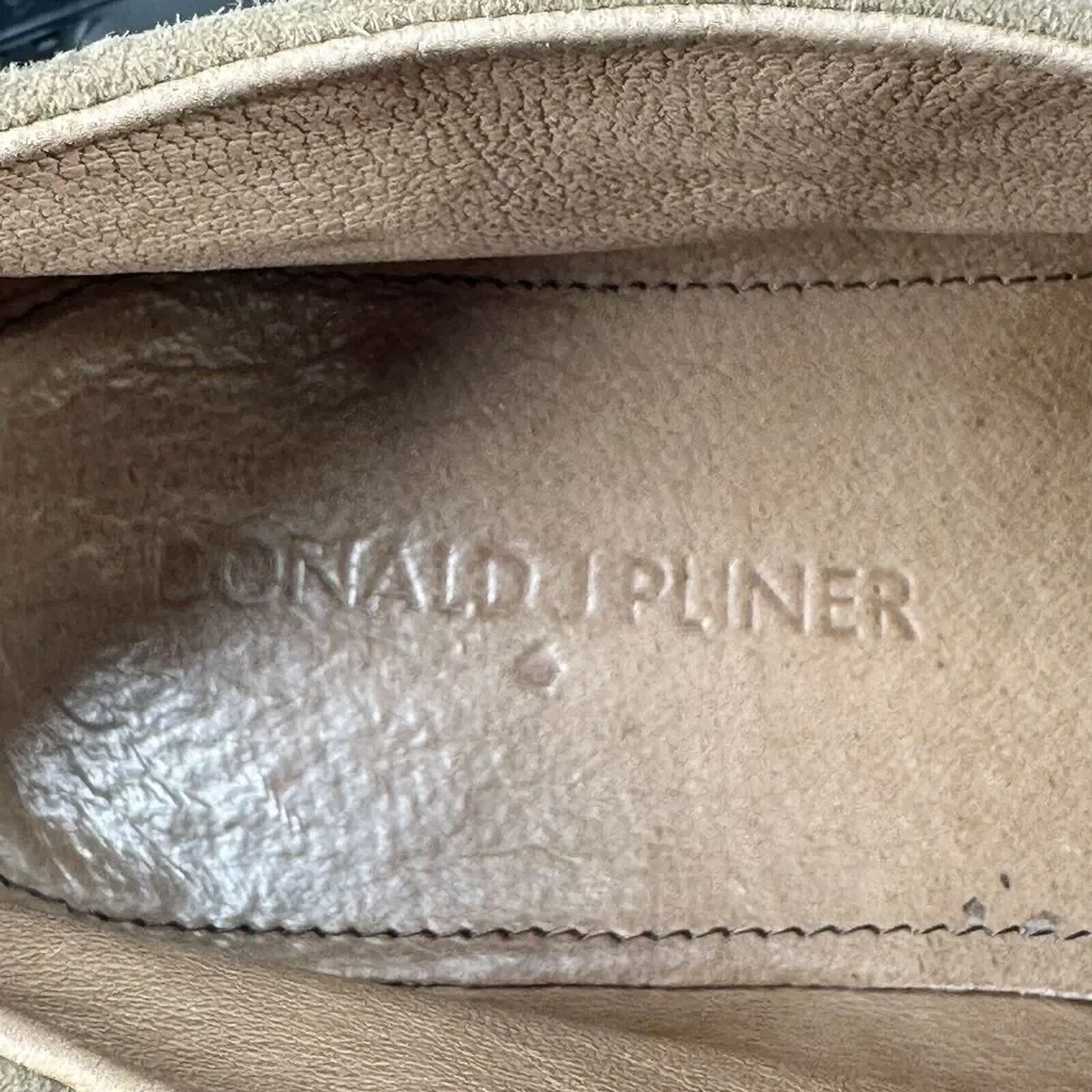 Donald J Pliner Boots Men’s Size 10 M Suede Wingtip Ankle Chukka Tan Ermes-Ma